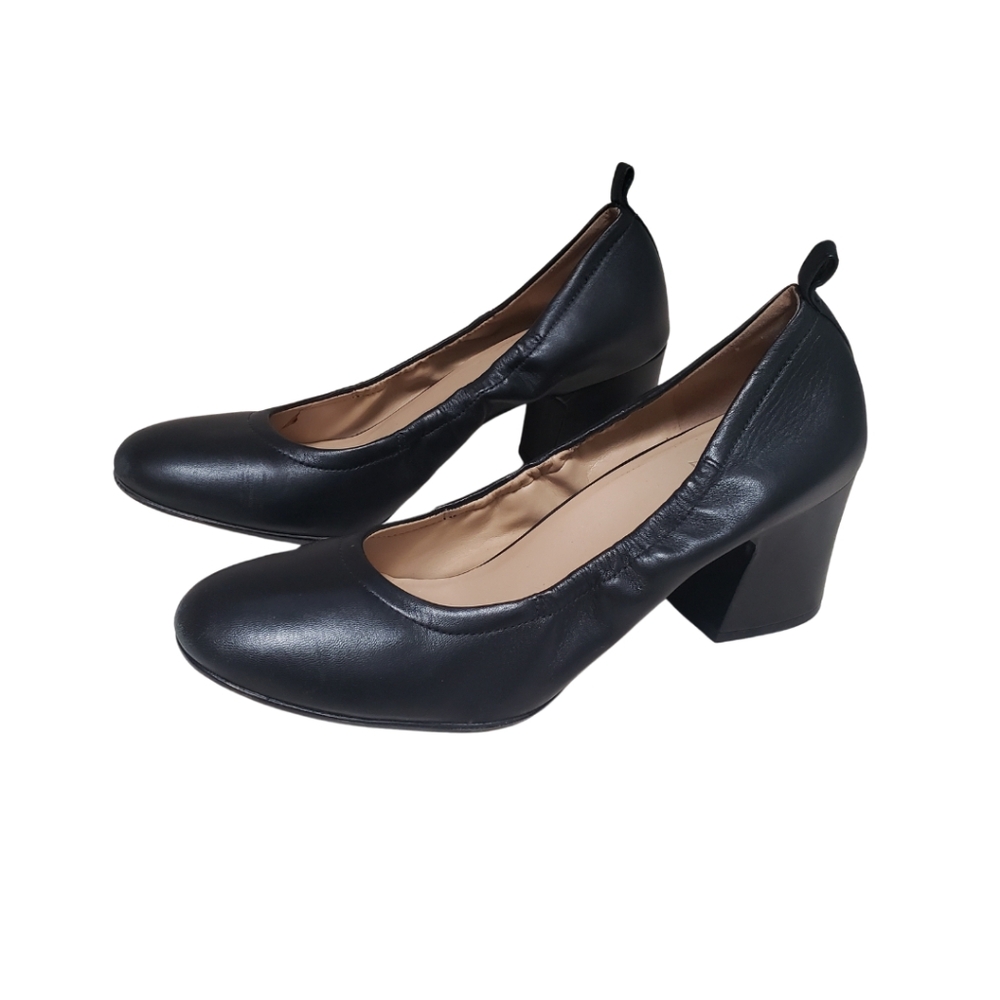 NATURALIZER pumps Women's shoes 10M Black heels